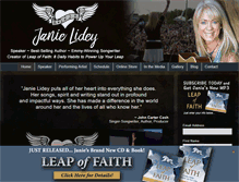 Tablet Screenshot of janielidey.com